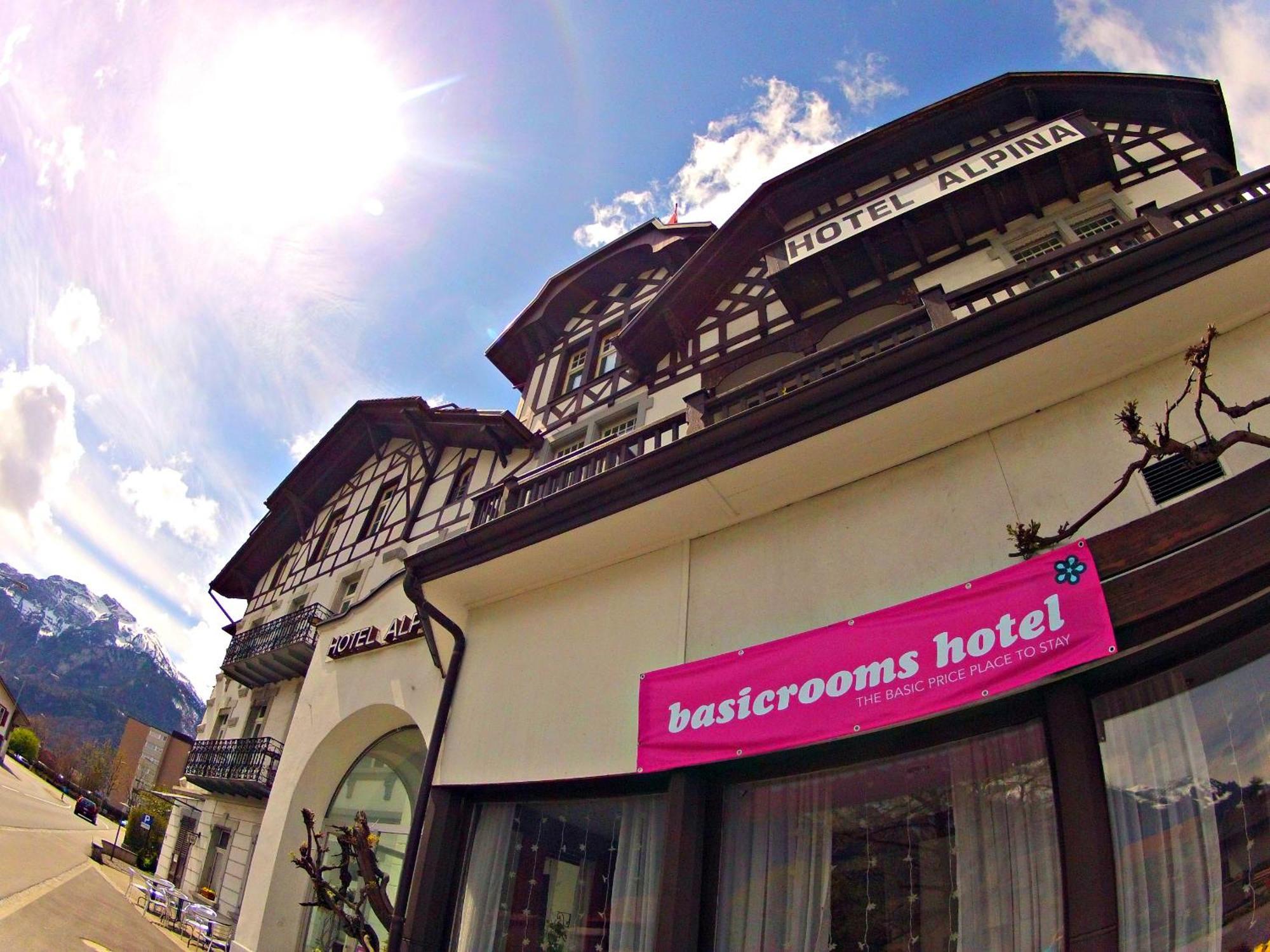 Basicrooms Hotel Unterseen Exterior foto